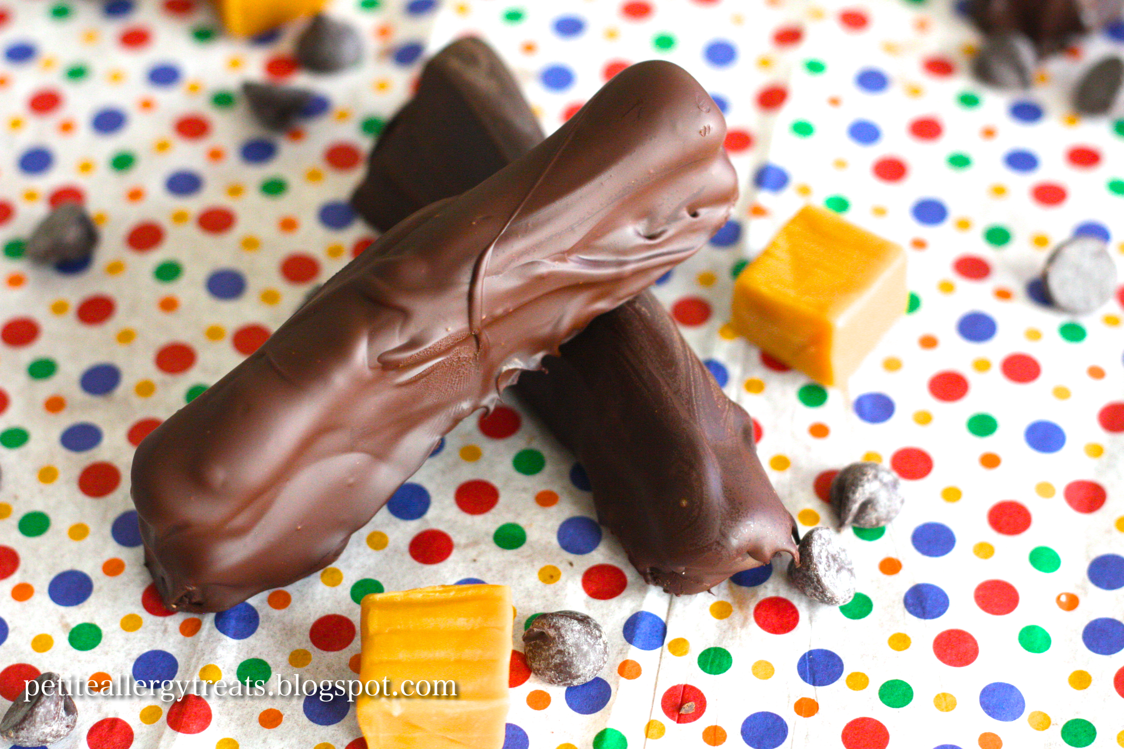 Twix Candy Bar Copycat- gluten free