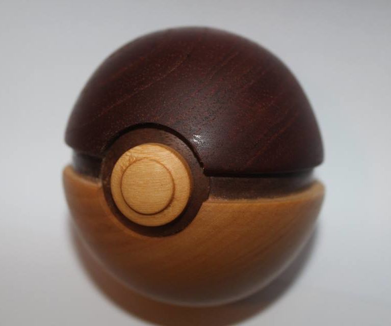 Wooden Pokeball