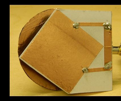 Patch Antenna for 2.4gHZ with Circular Polarisation