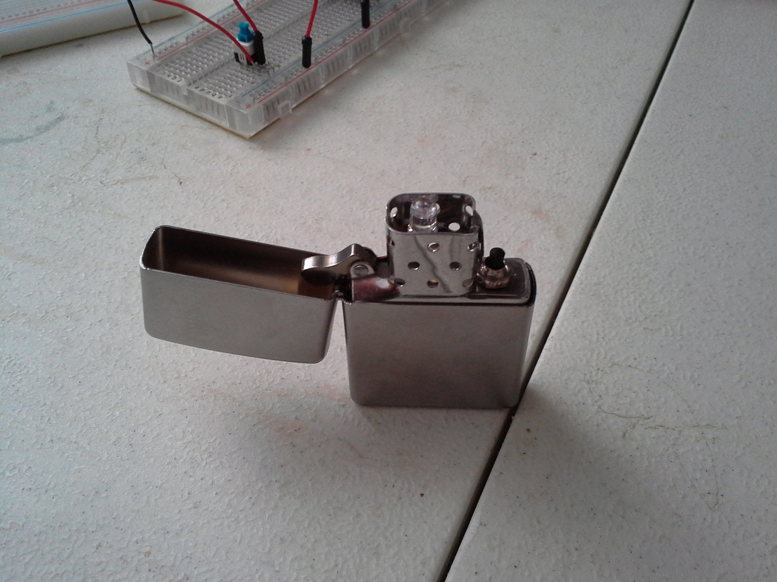 Rechargeable Zippo LED flashlight