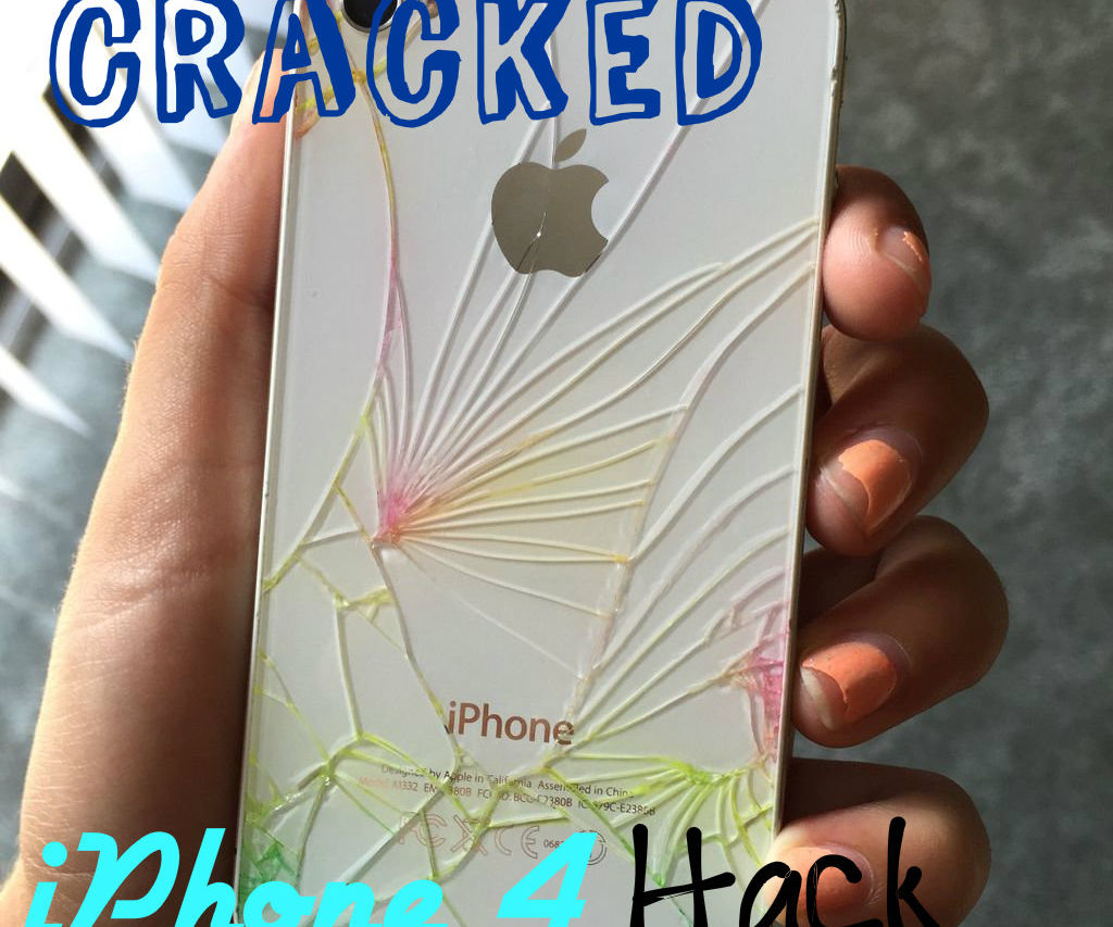 DIY Cracked iPhone Makeover