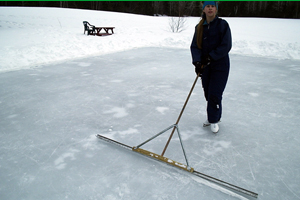 Make a Cheap Backyard Ice-skating Rink