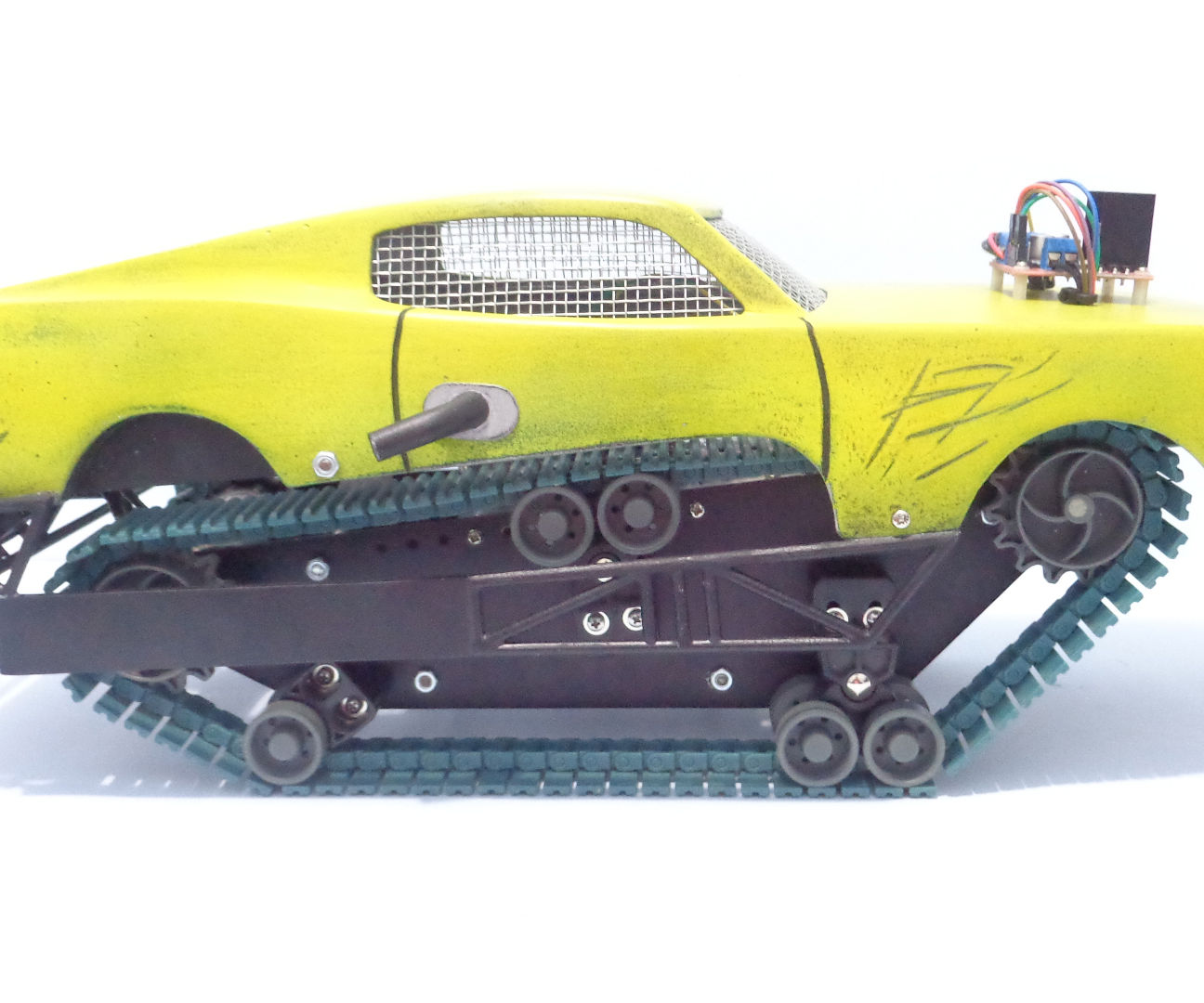 Mad Max's Peacemaker-like tracked vehicle