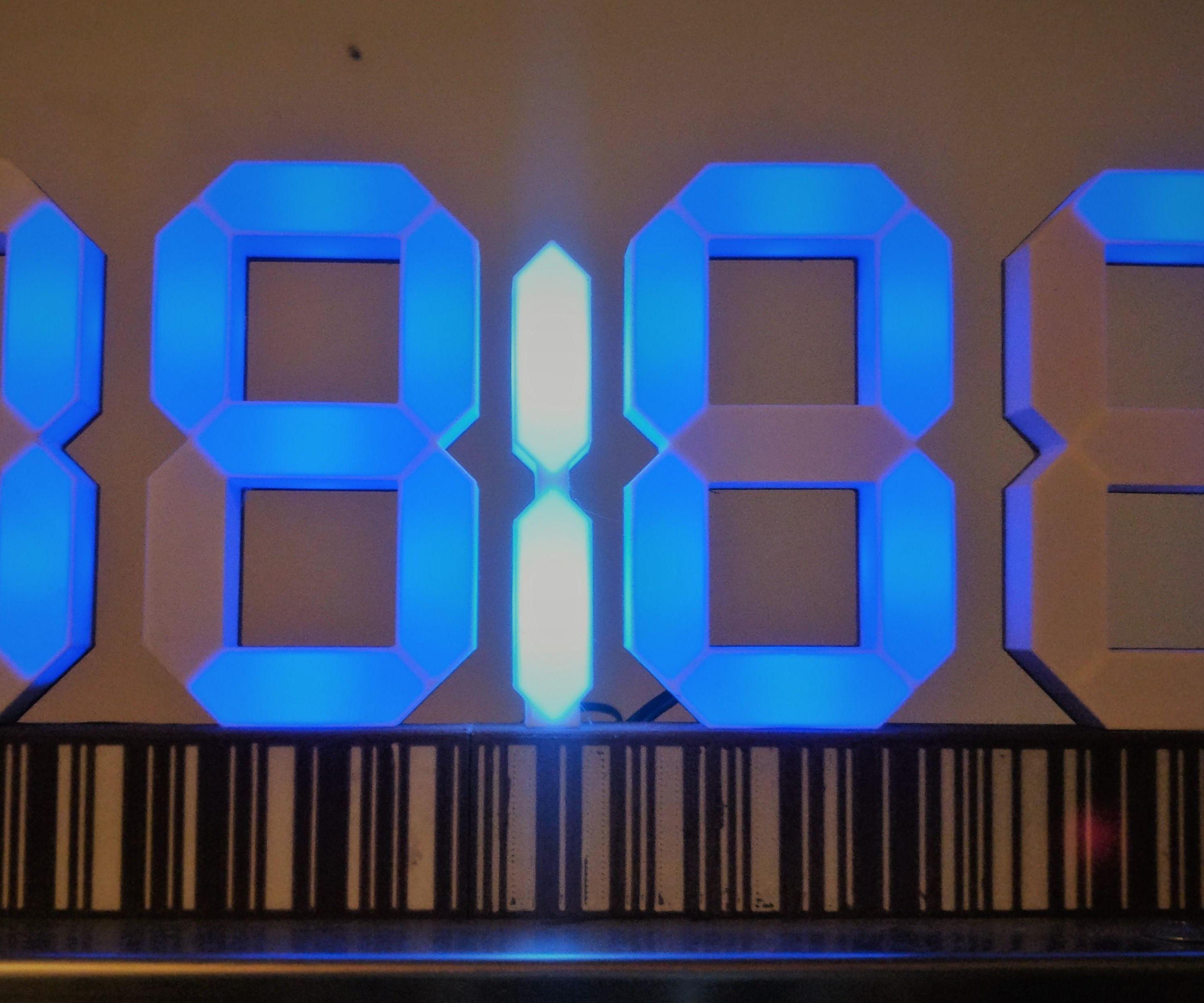 7 Segment Clock Version 2