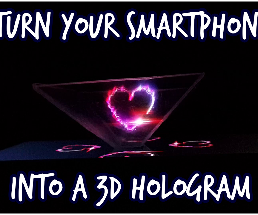 Turn Your Smartphone Into a 3D Hologram