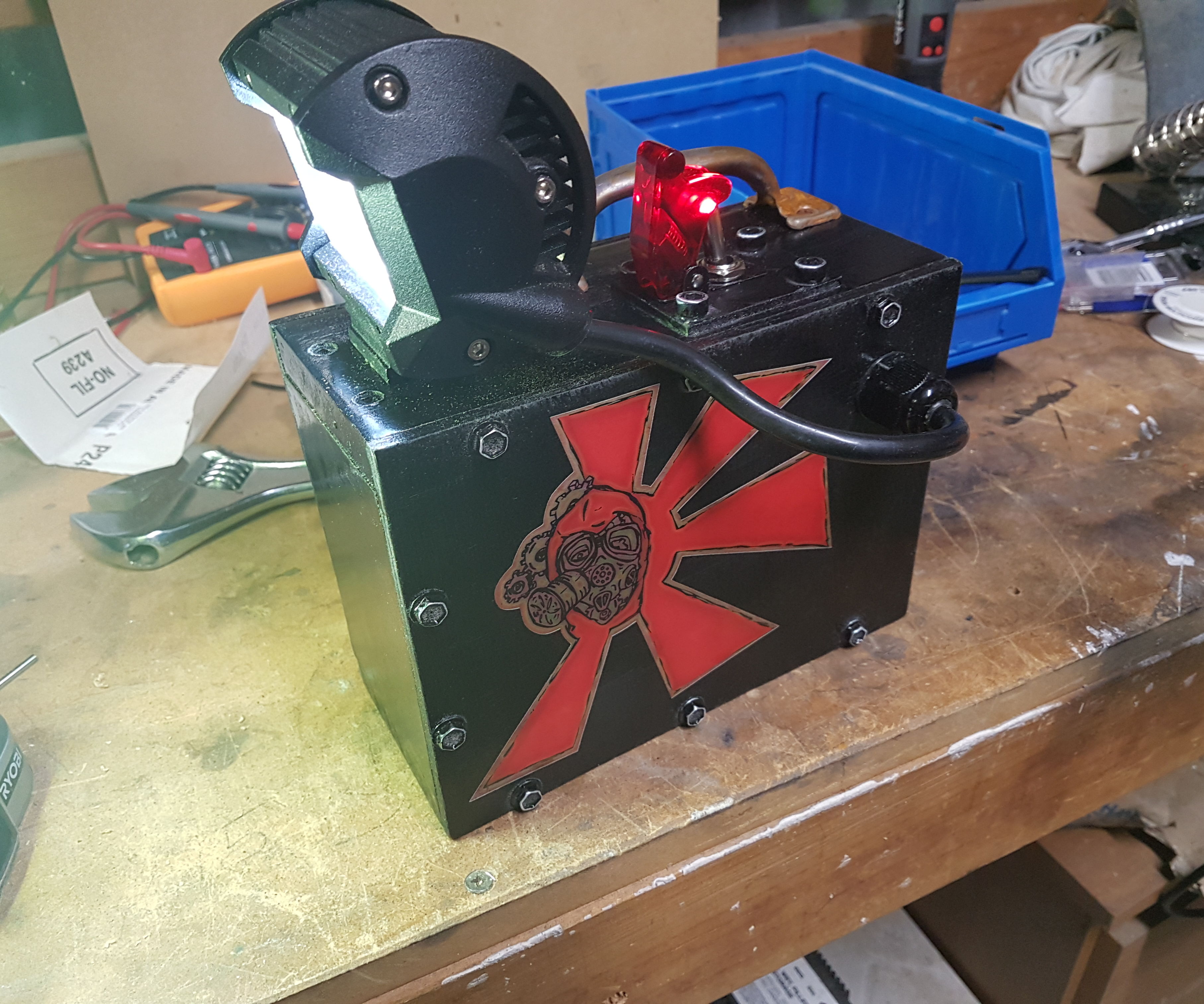 Zombie Apocalypse Electric Lantern