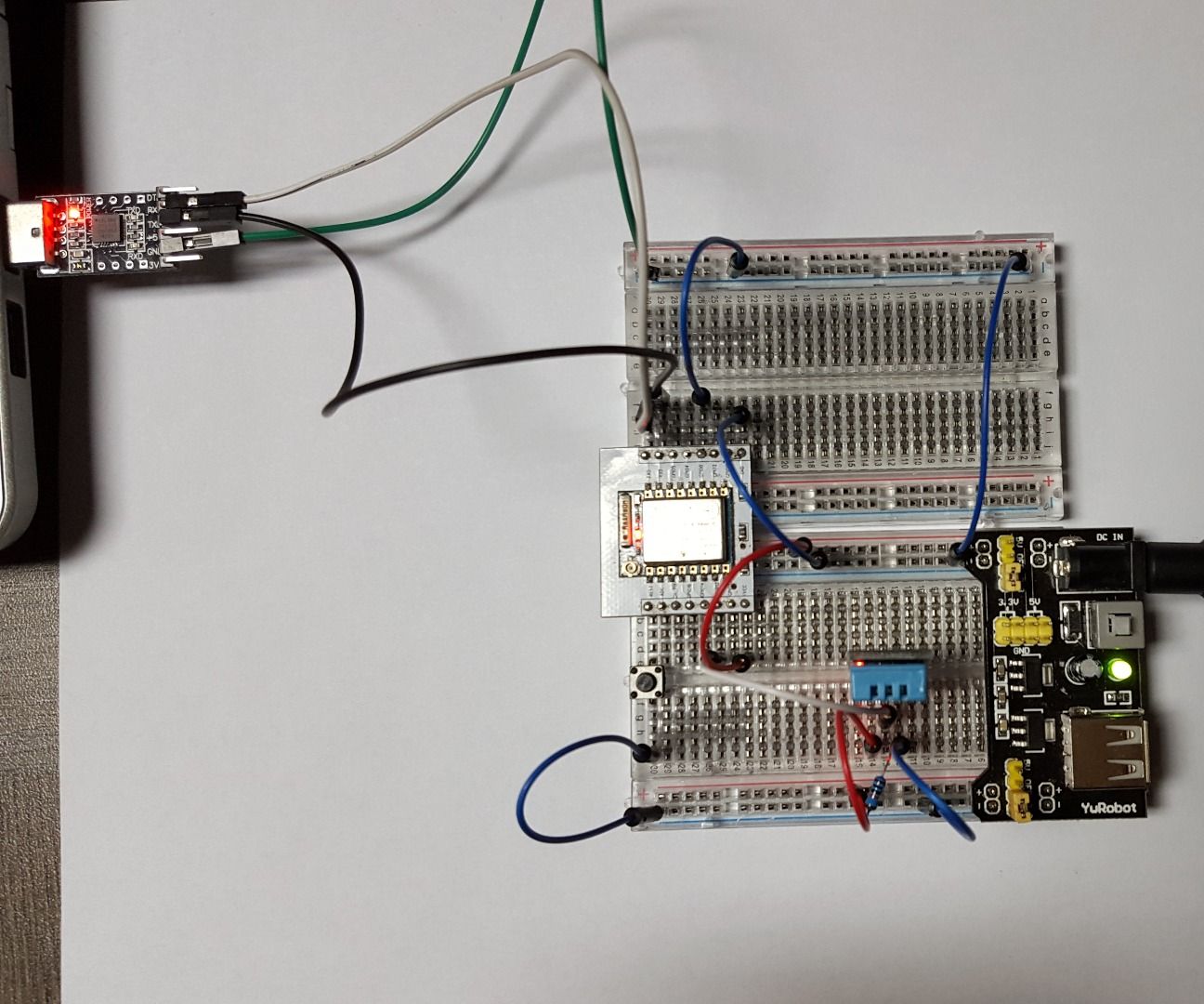 ESP8266 (Standalone) Weather Station Using Arduino IDE and GadgetKeeper Cloud Platform