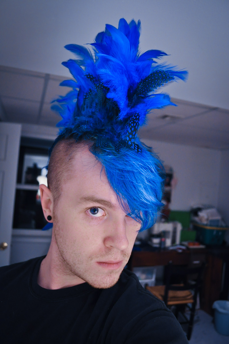 Sew Your Own Feather Mohawk