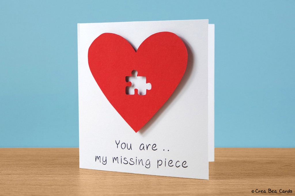 Missing puzzle piece card tutorial