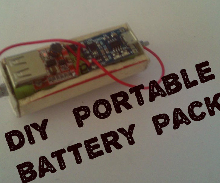 D.I.Y. Portable Battery Pack