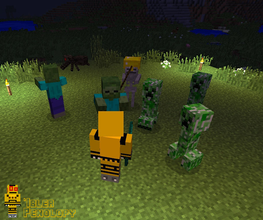 Fighting Monsters in Minecraft