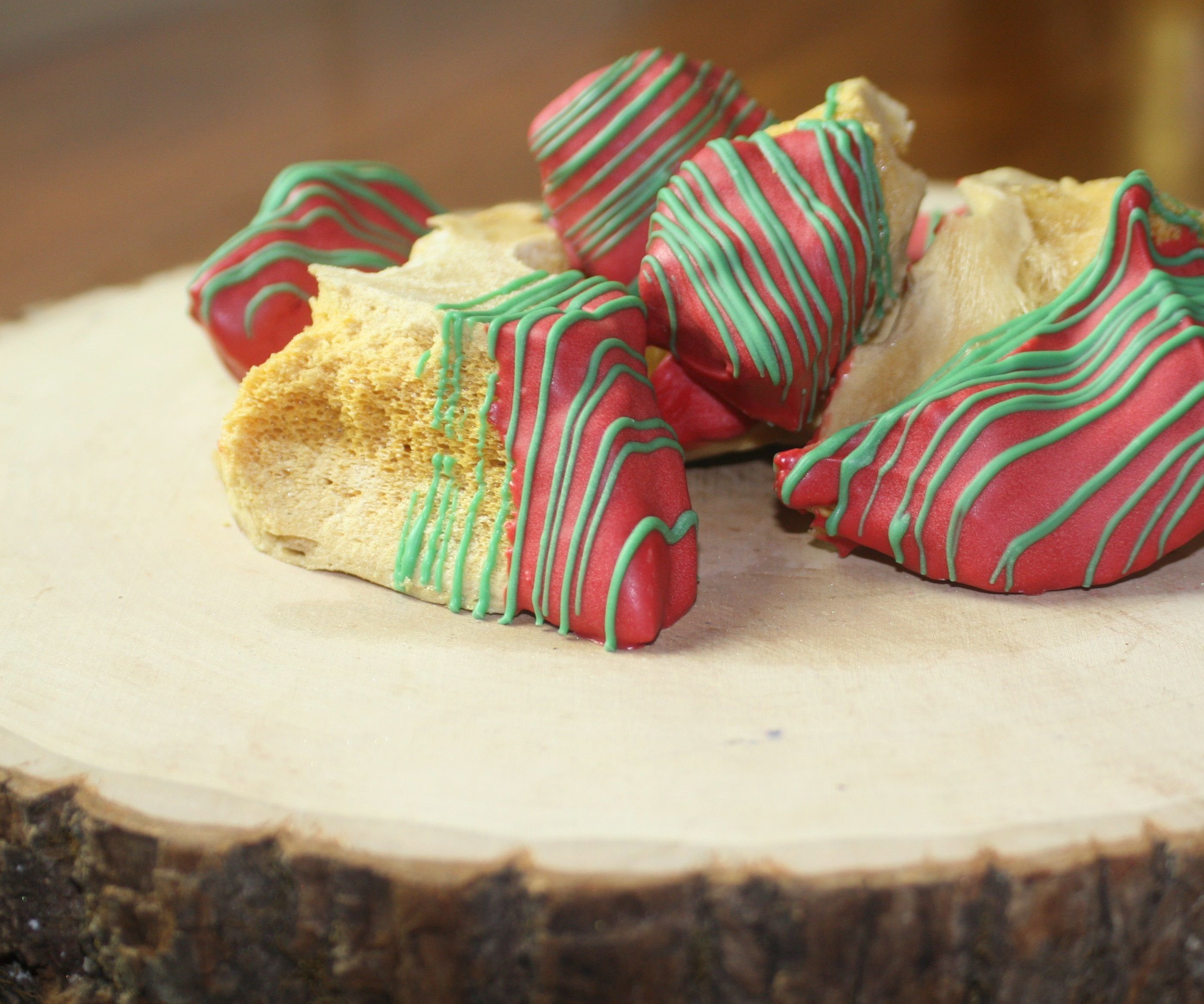 Holiday Sponge Candy