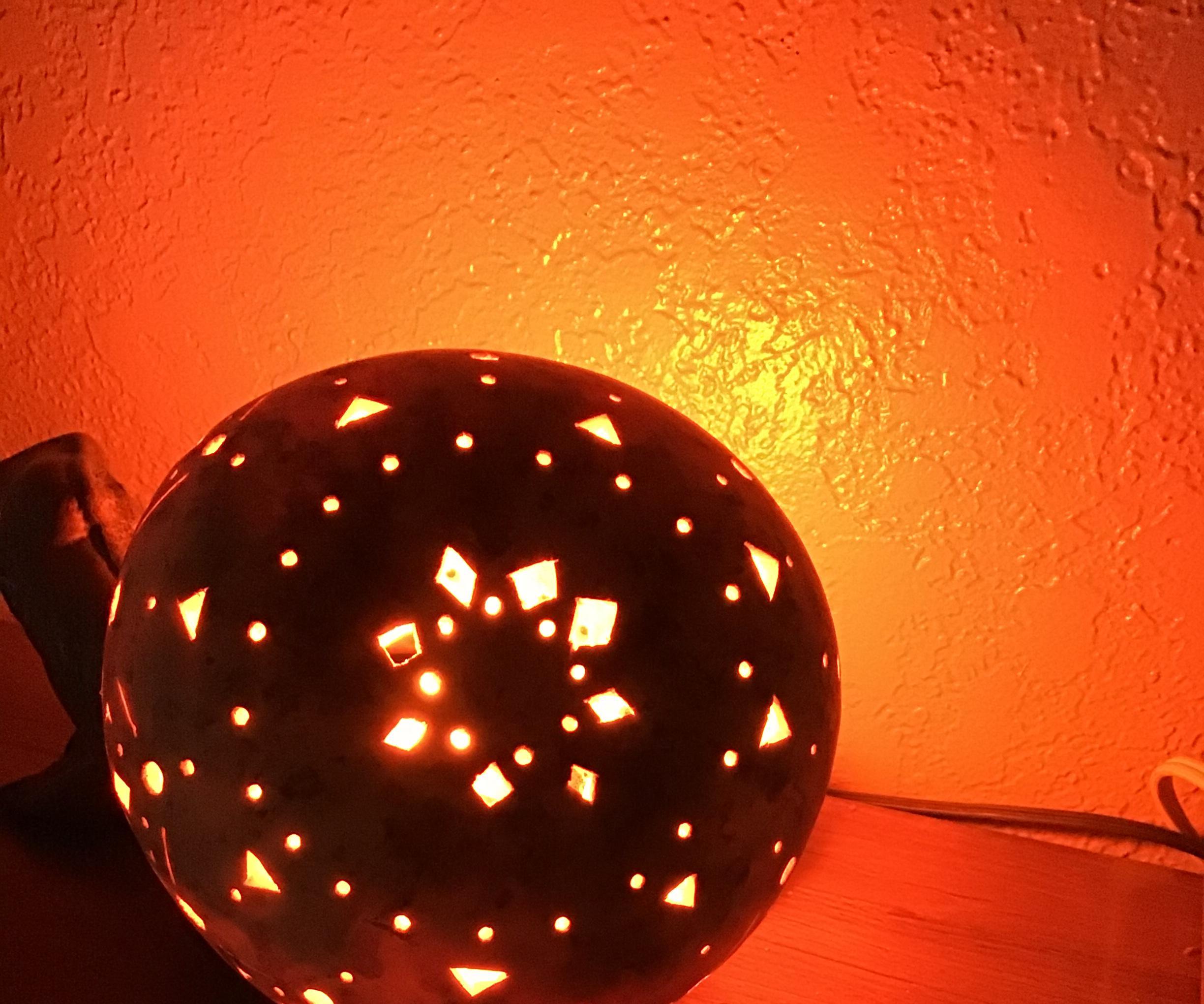 Artsy Gourd Luminaries 