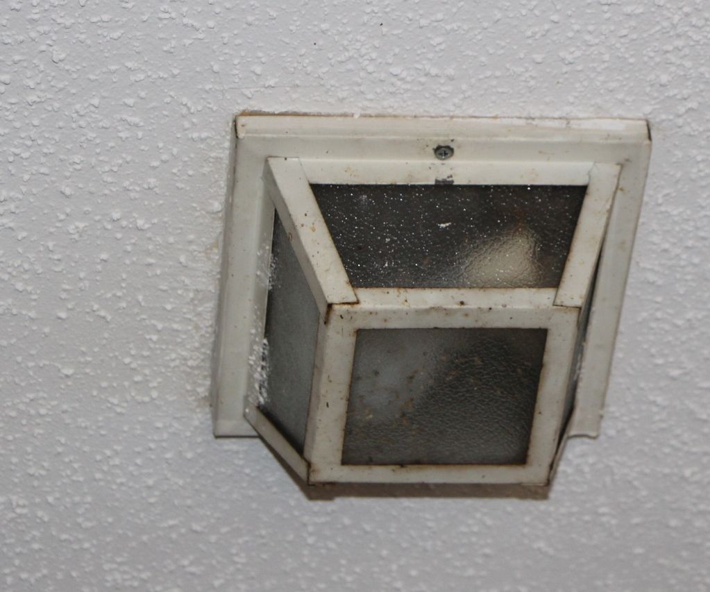 Install a LOWES UTILITECH PRO LED Flushmount Ceiling Fixture in your Garage