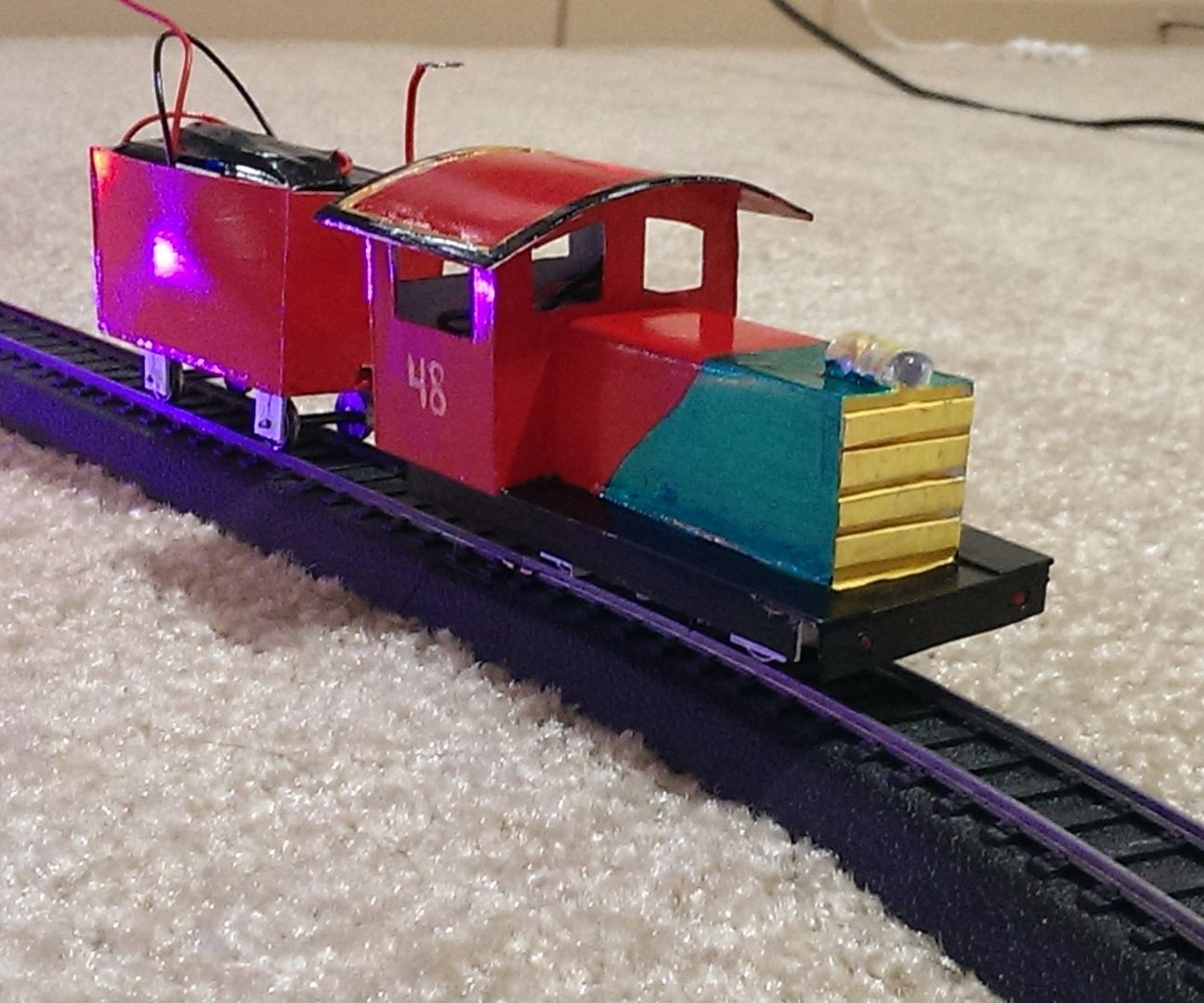 Completely Scratch Built HO Scale Locomotive