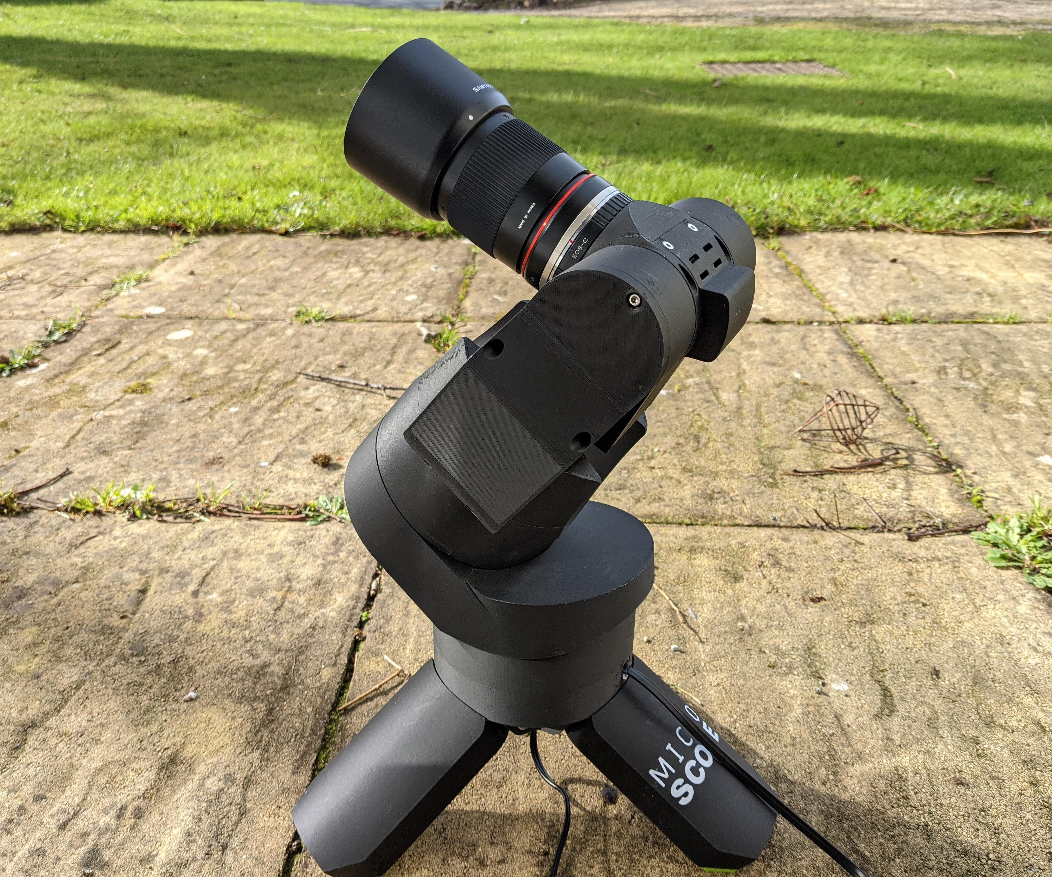 The Micro Scope | a Miniture GOTO Telescope.