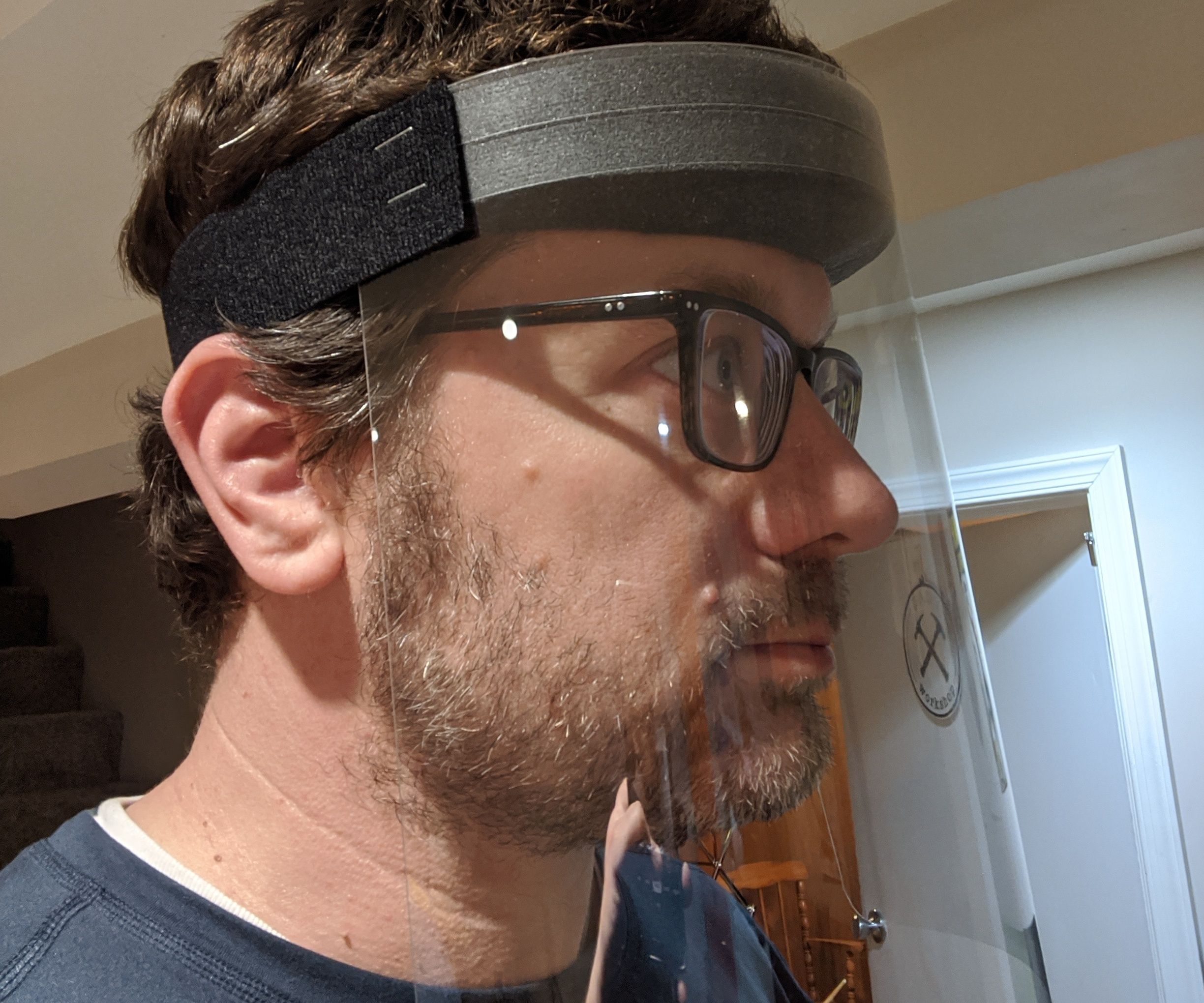 Face Shield for Healthcare Providers (No 3D Printer Needed)