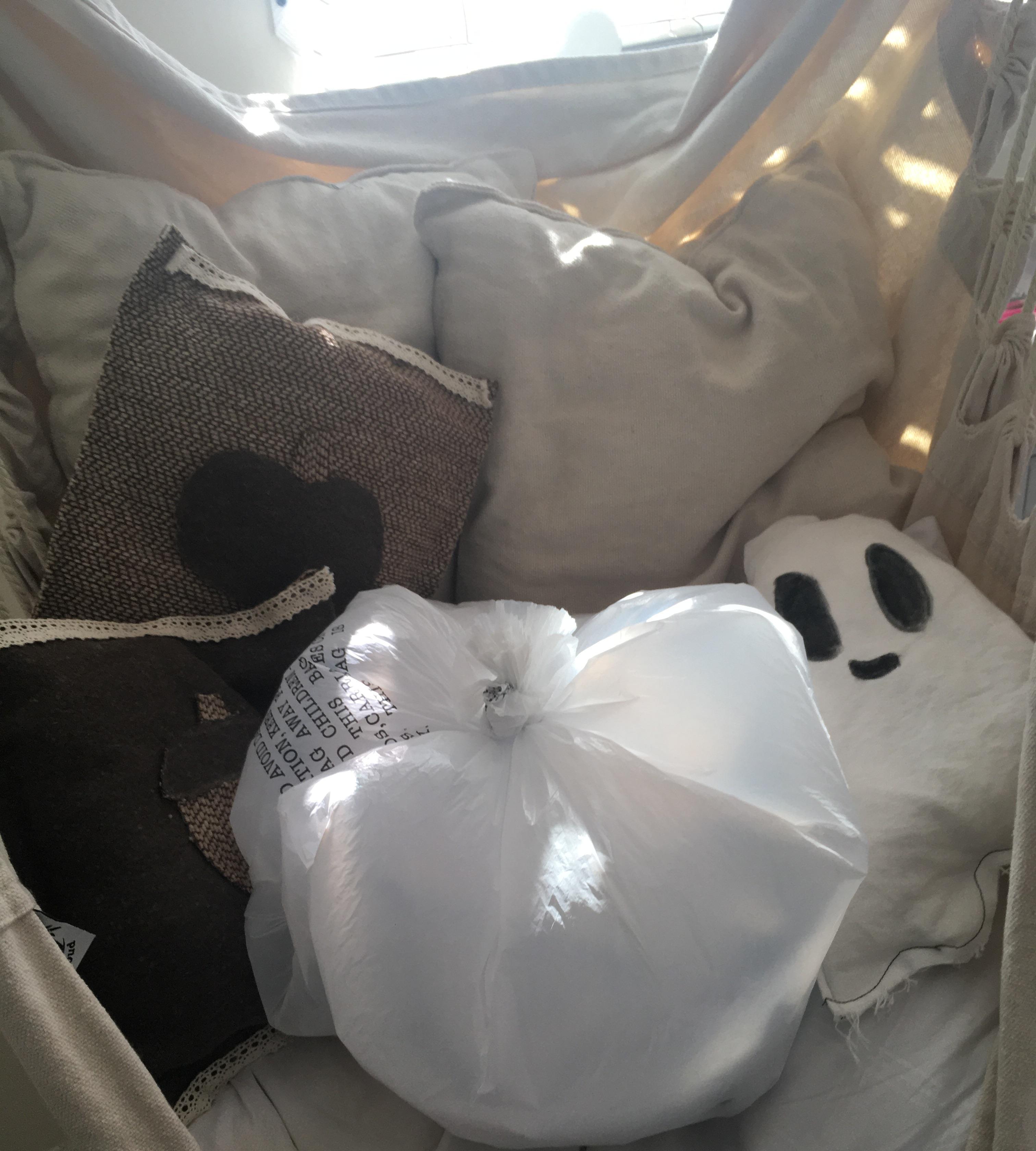 Trash Bag Pumpkin 