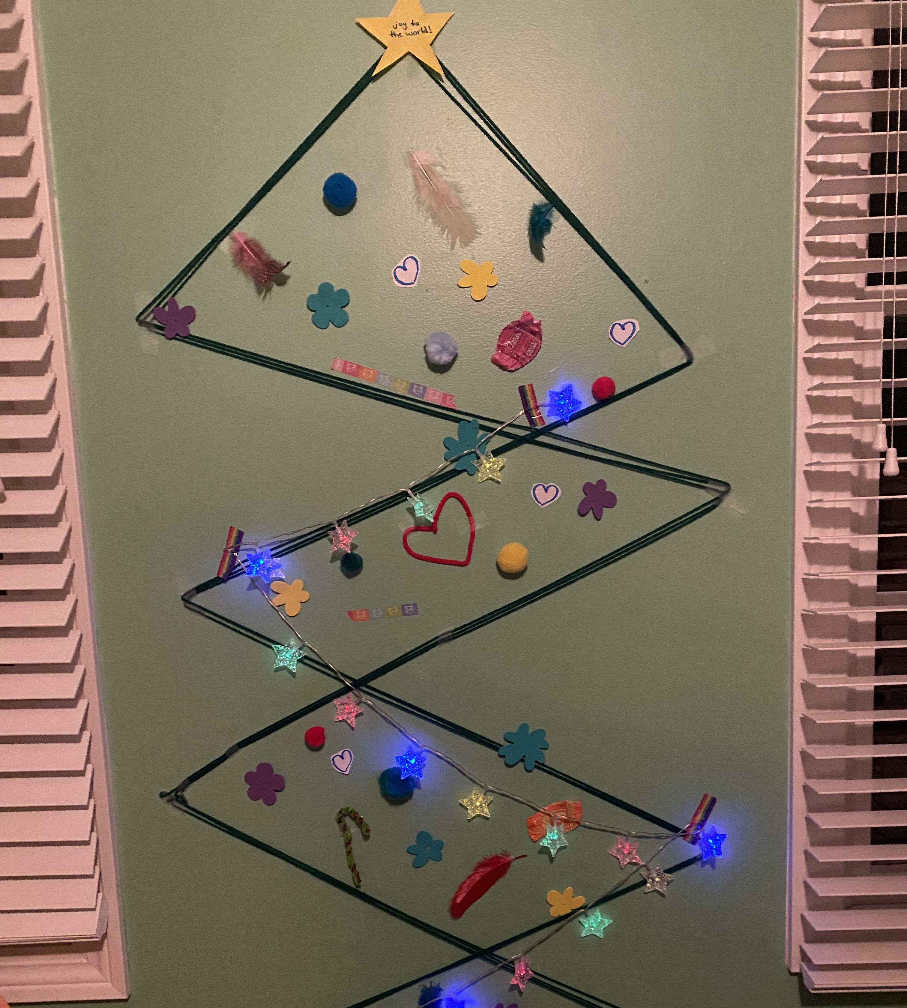 Diy Wall Christmas Tree