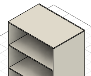 Mueble Blanco Con Cajón - PC2 