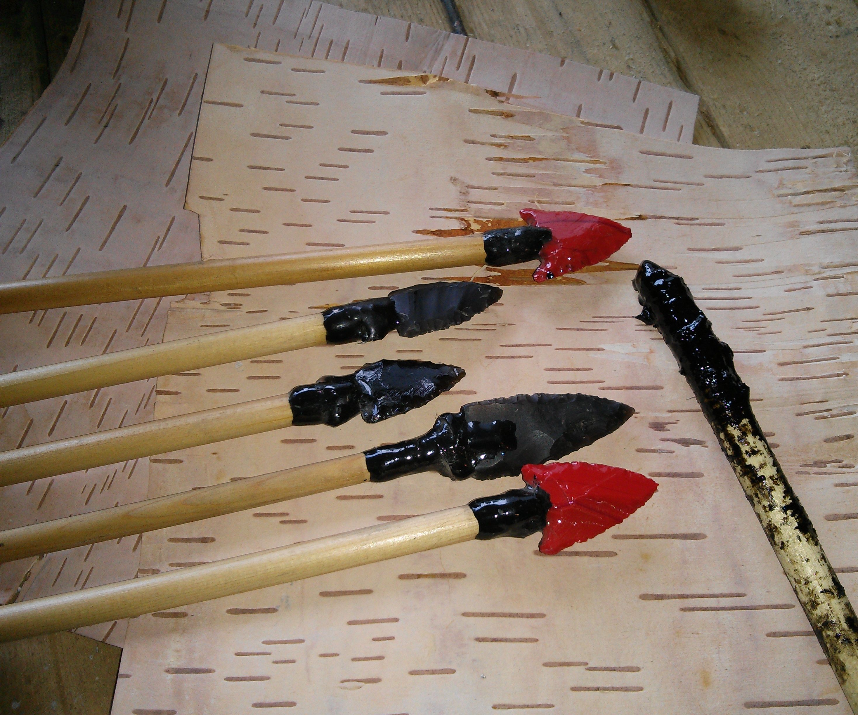 Birch Tar Resin For Paleo Crafts And Tool Making