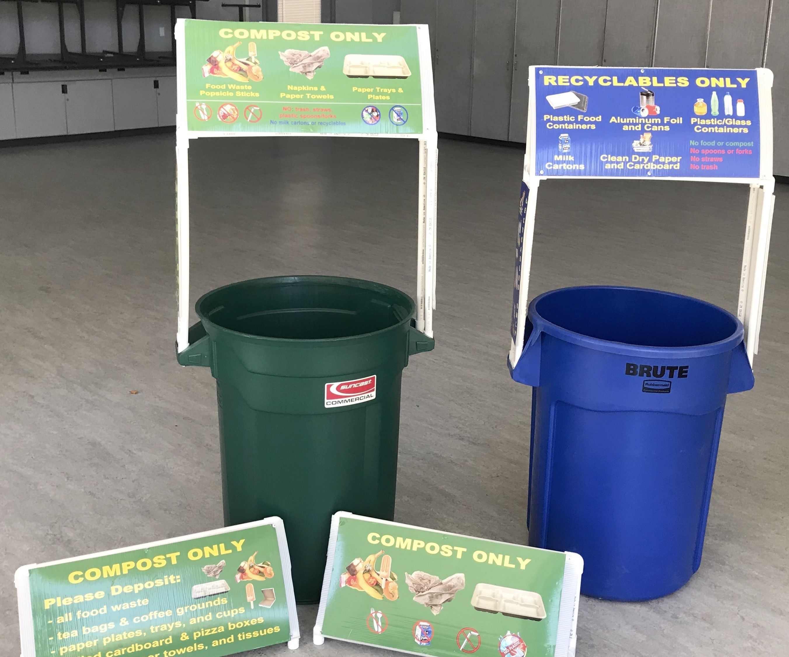 Recycling Can Eye-Level Sign