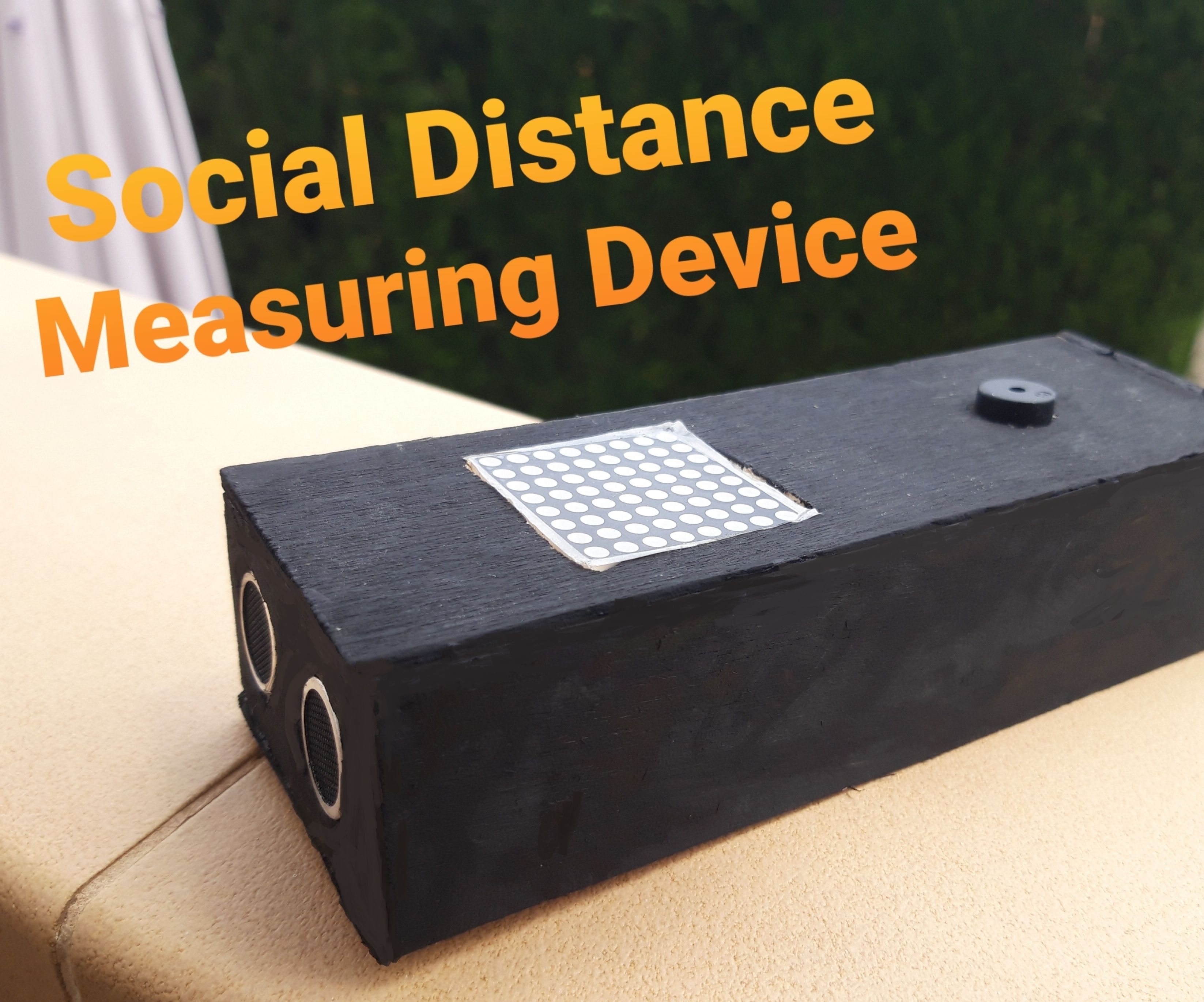 Social Distance Measuring Device