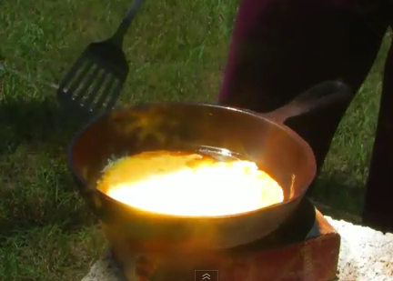 Summertime survivalist Solar water grill