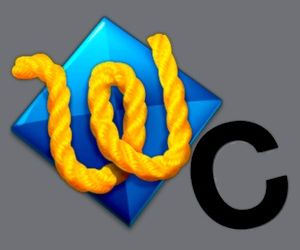 Compile and run C code in TextWrangler