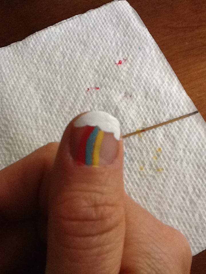 Rainbow Nail Art