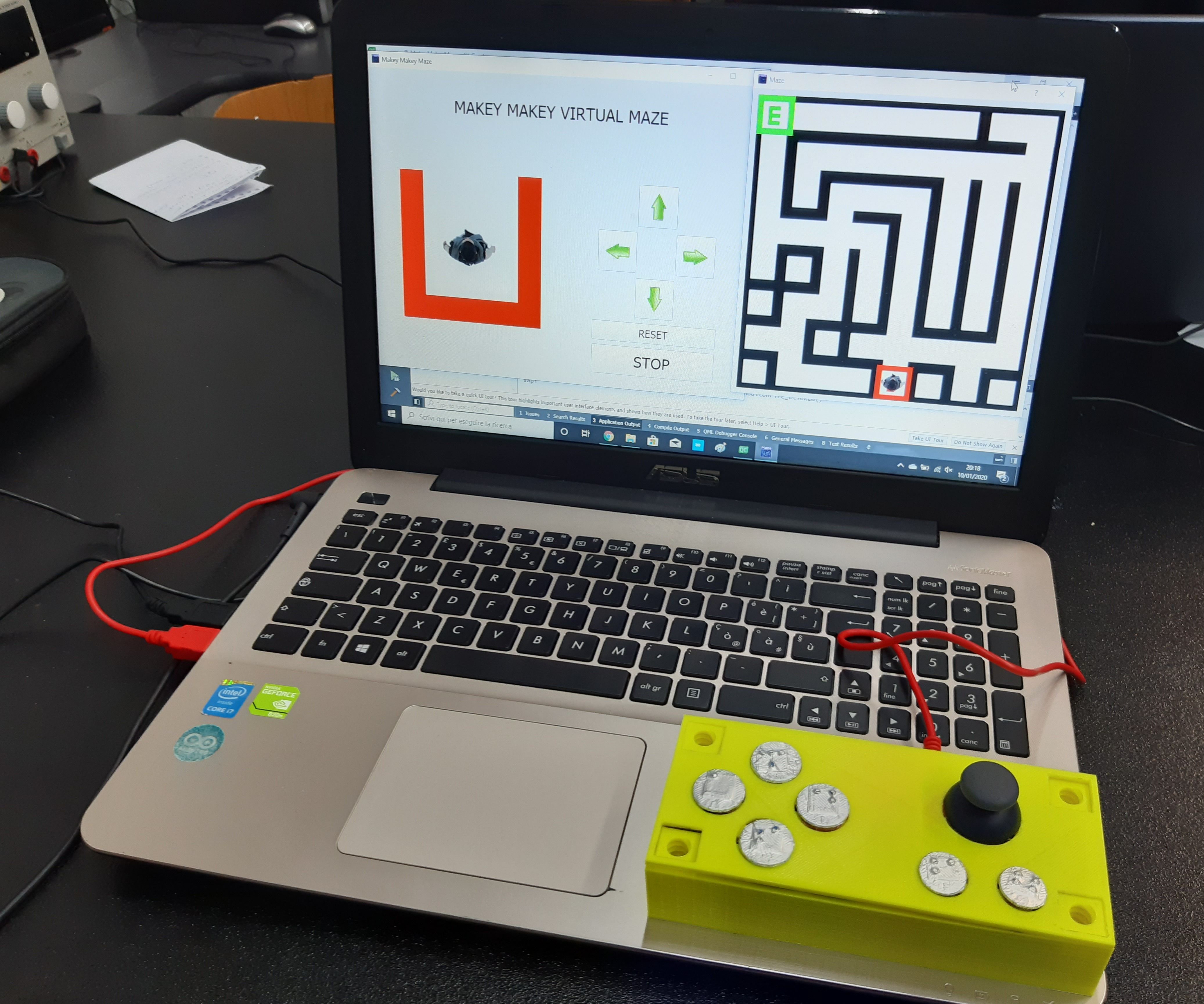 LABIRINTO MAKEYMAKEY