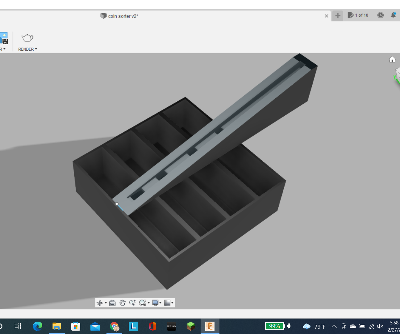Rolling Coin Sorter