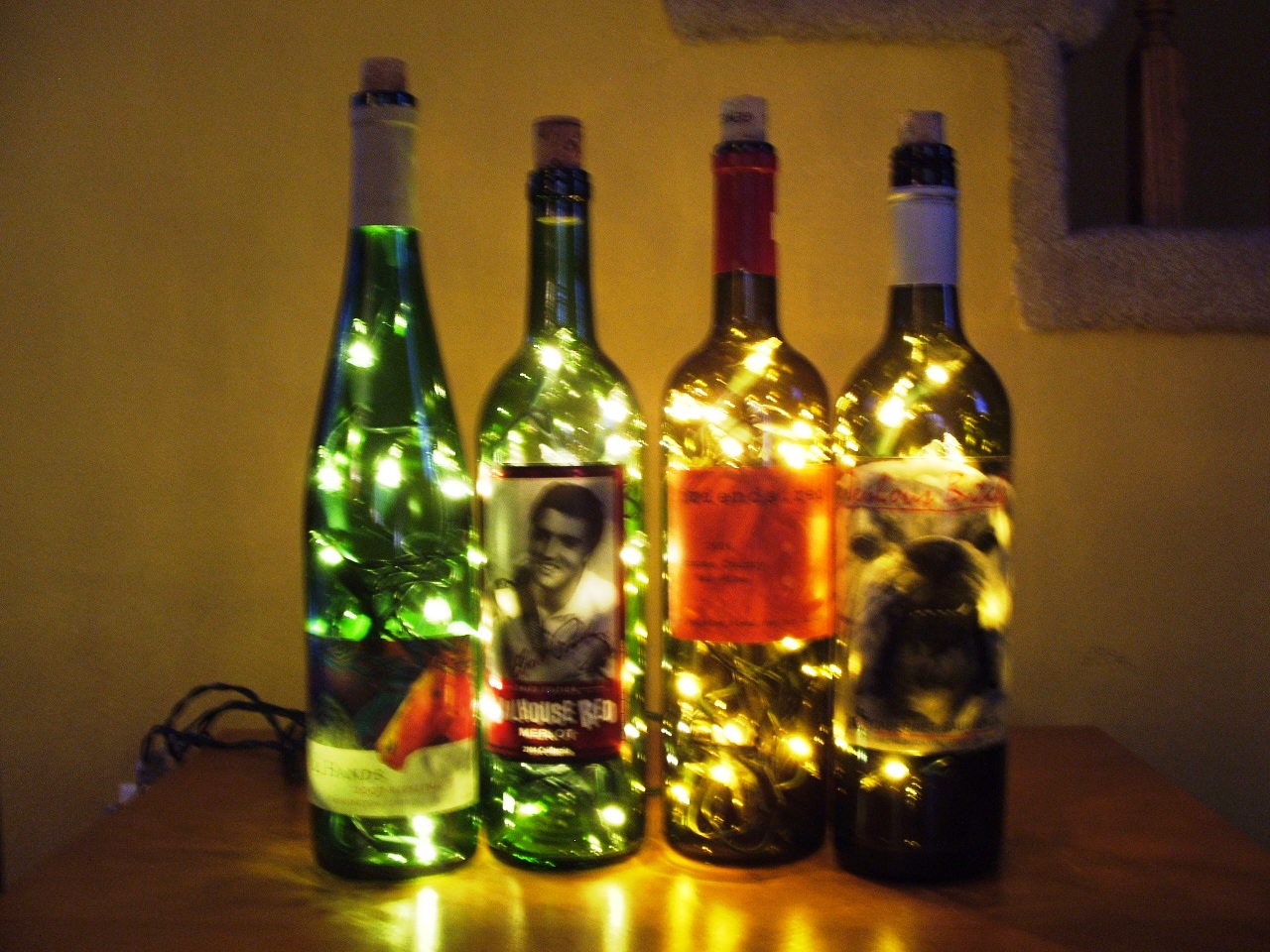 Wine Bottle Accent Light