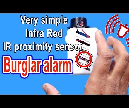 Burglar Alarm With IR Sensor 
