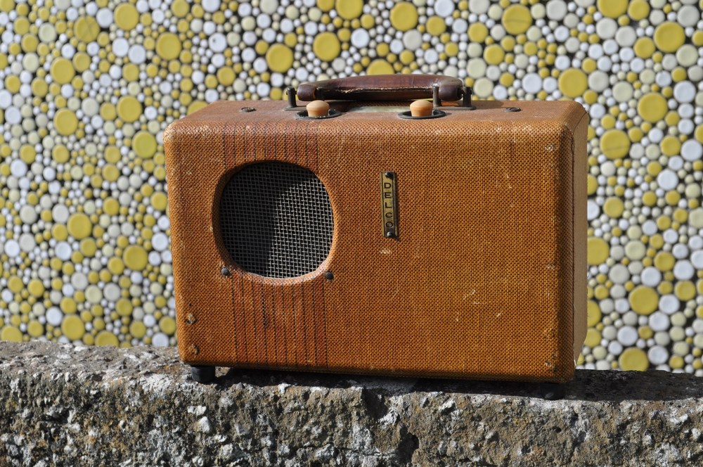 Re-purposing an Antique Portable Radio Into a Hip Bluetooth Speaker