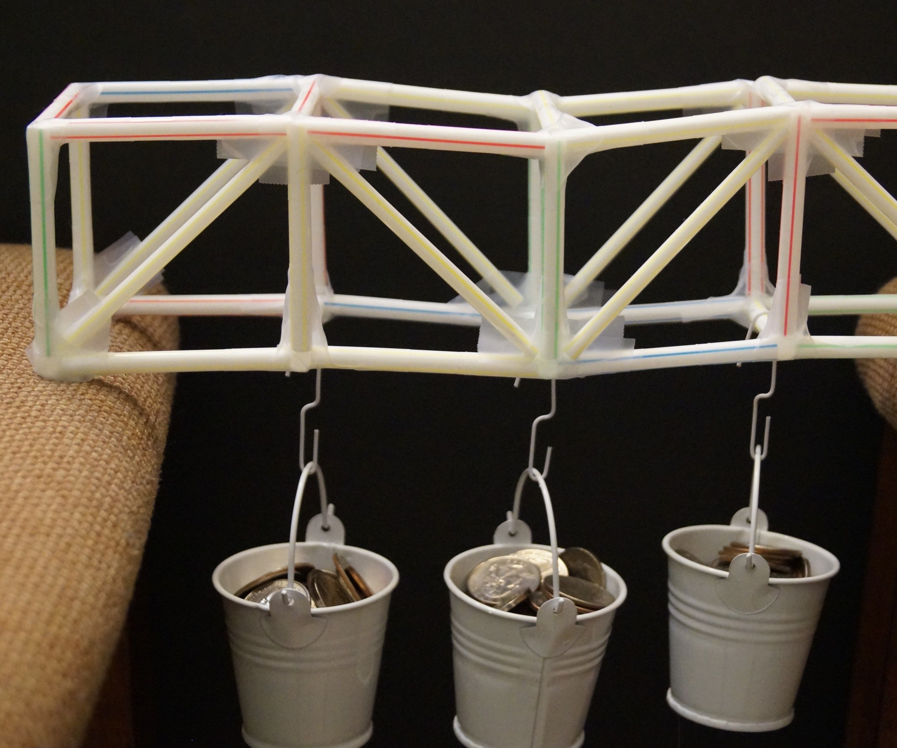 Truss Bridge 2 – Straws & Tape (A Challenge Project)