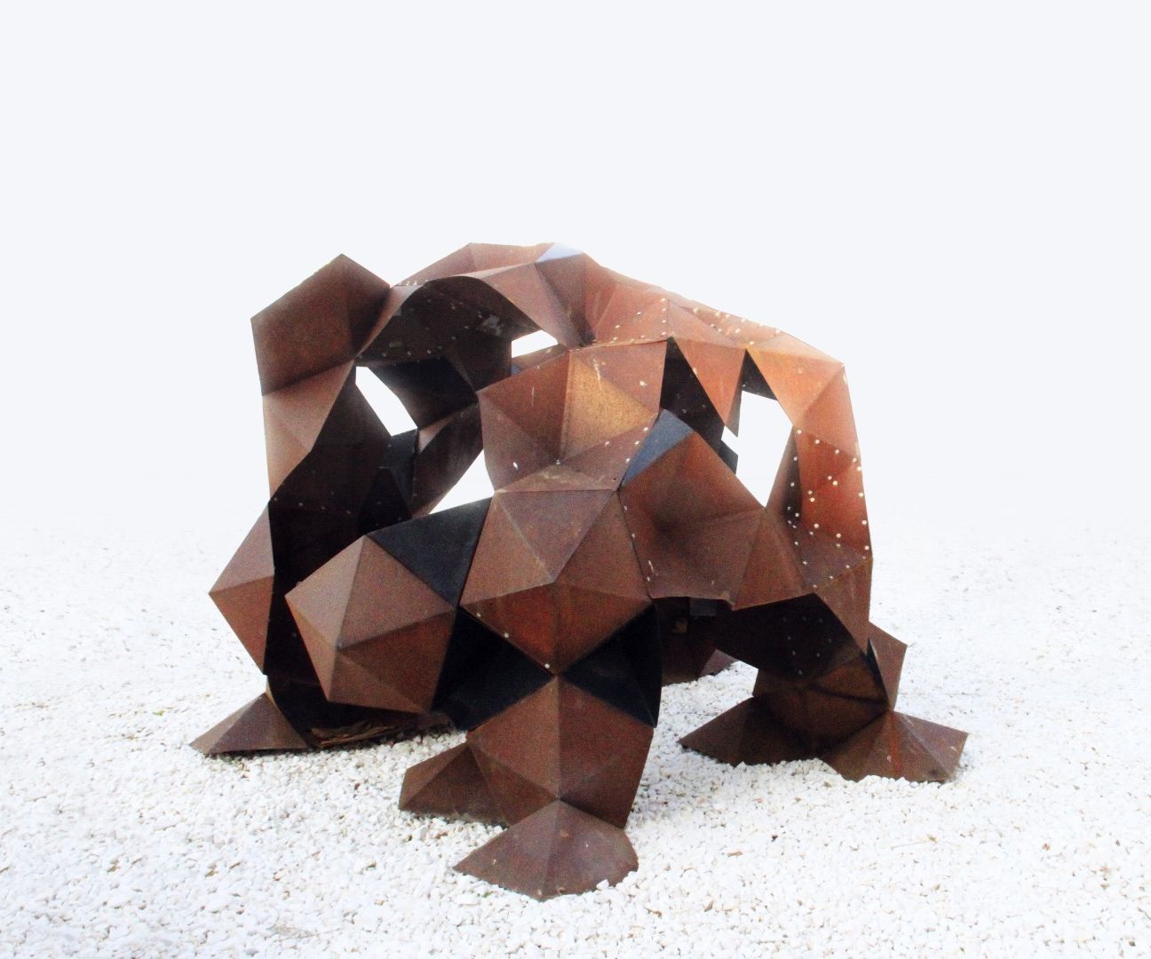 Parametric Metal Sculpture • System: Material & Performance •
