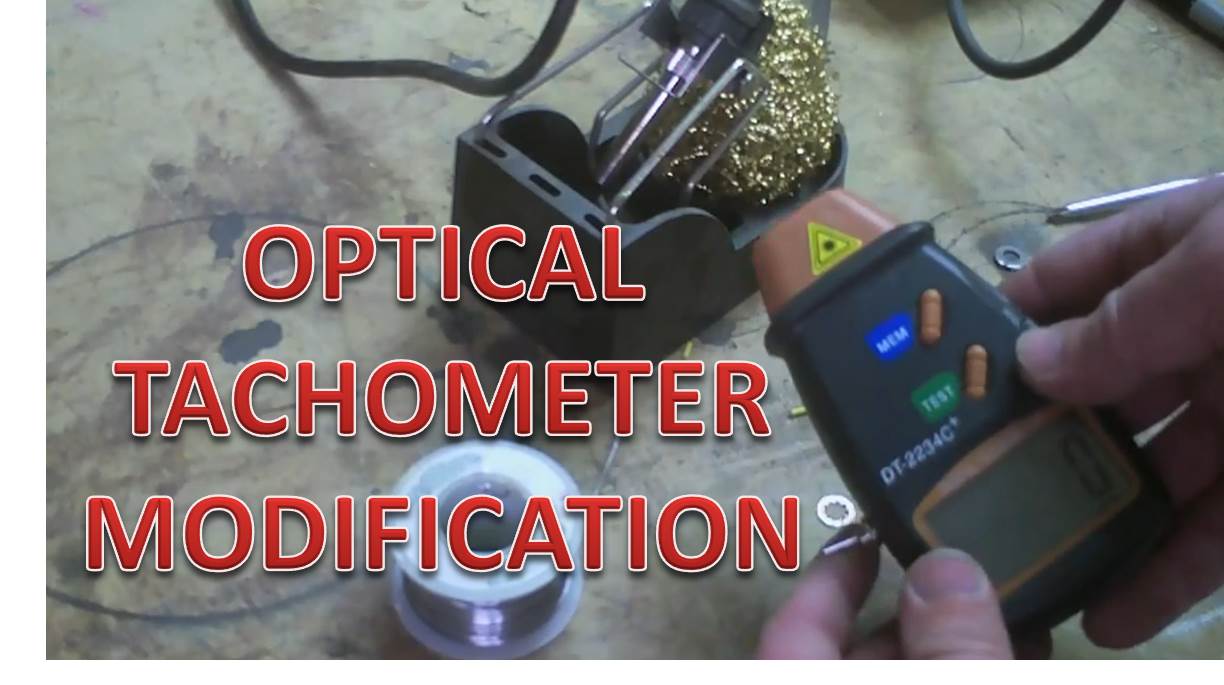 Digital Tachometer Modification