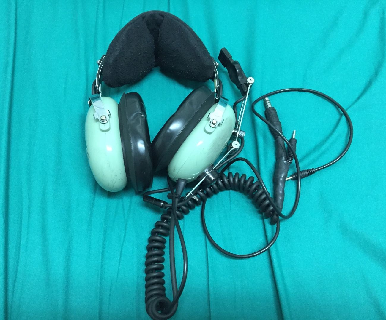 David Clark aviation headset mod