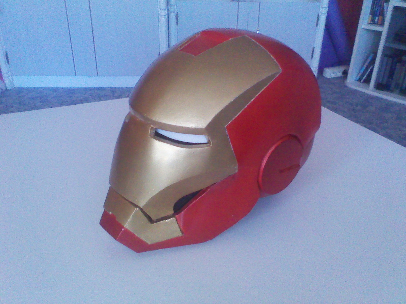 How to Make a Lifesize, Wearable Iron Man Helmet