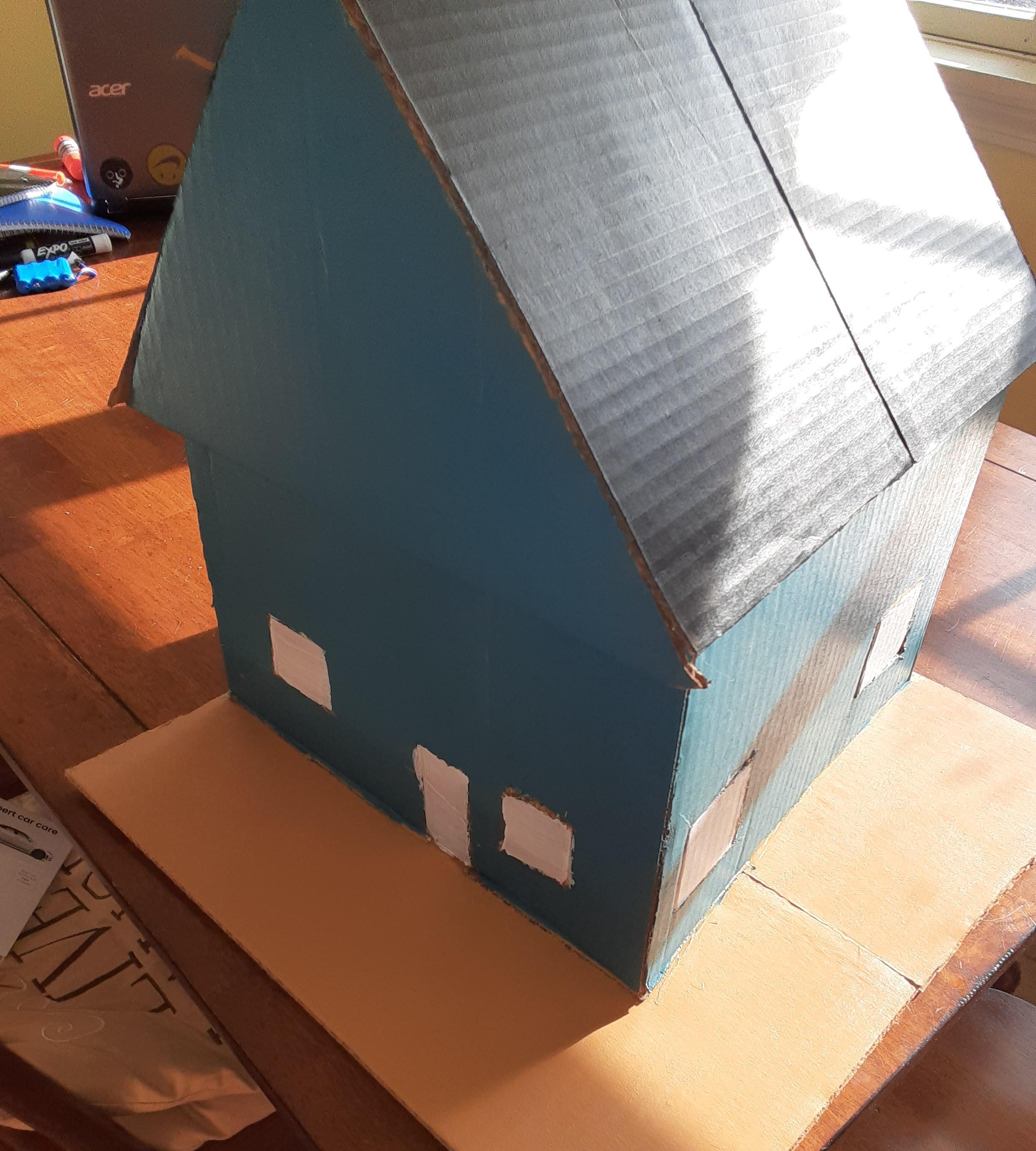 Coastal Desert Cardboard House 