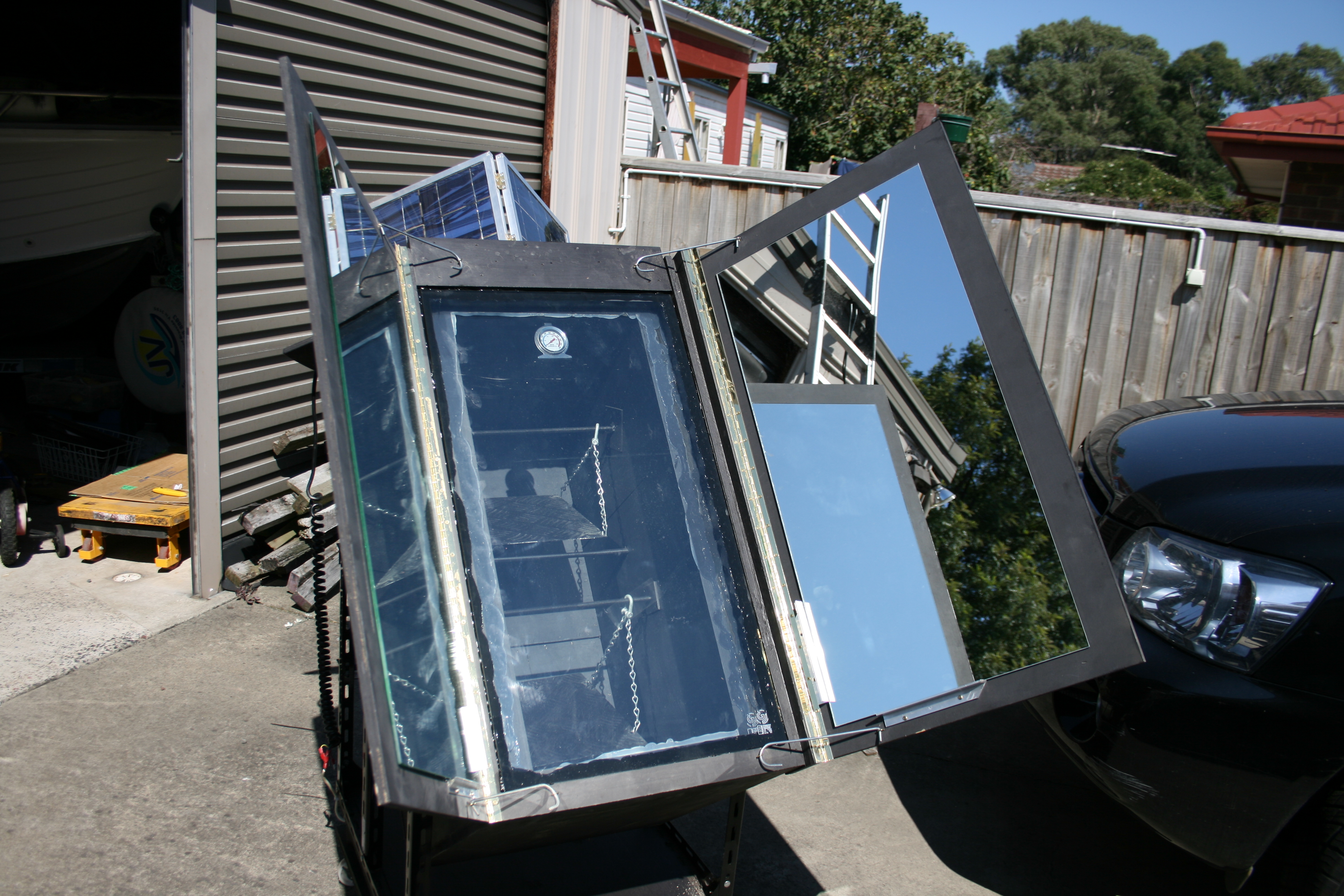 Solar Oven With Tracking...
