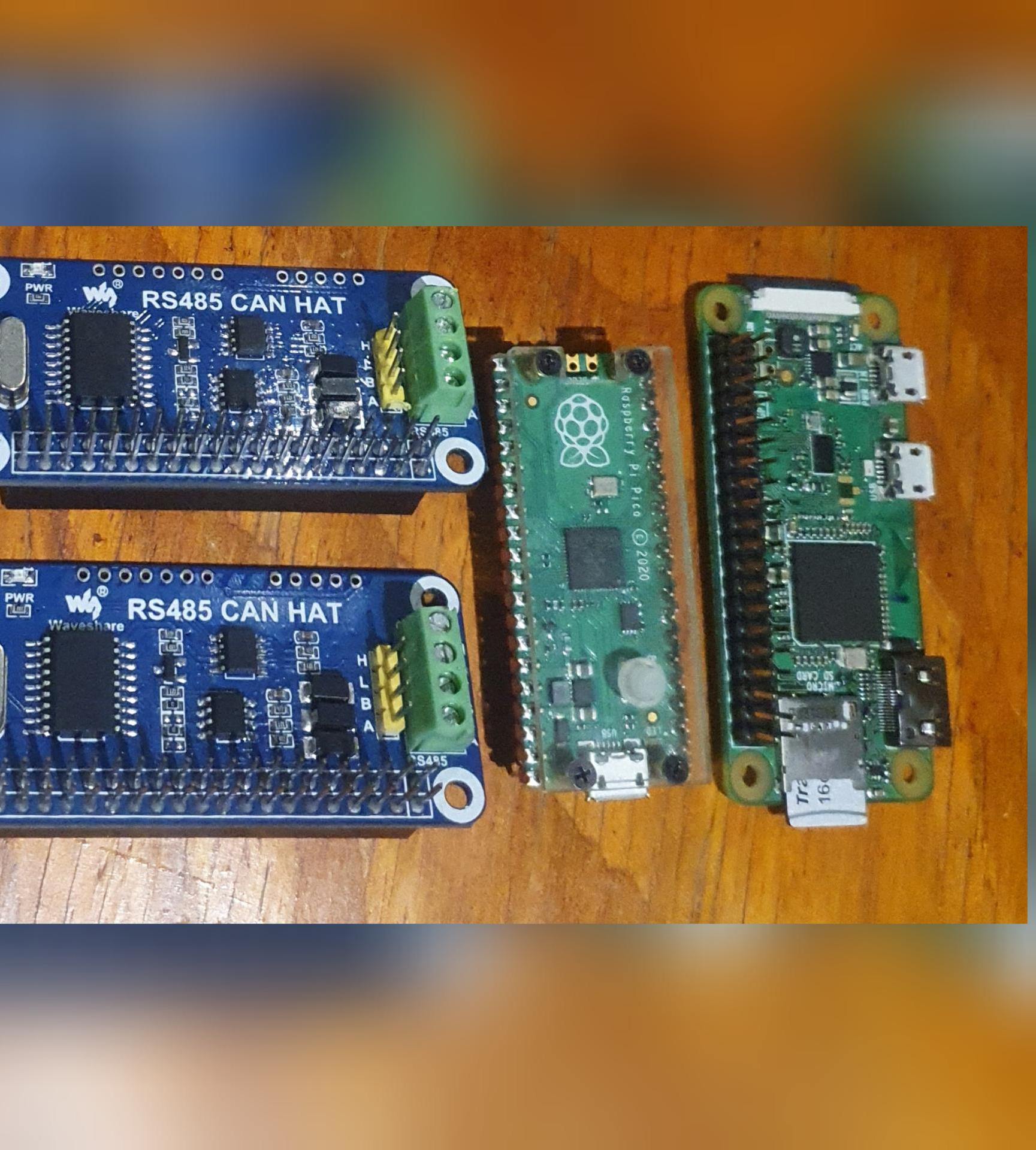 DIY CAN Communication Via Raspberry Pi Zero W and Raspberry Pi Pico