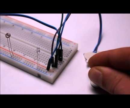 Darkness Sensor with LDR