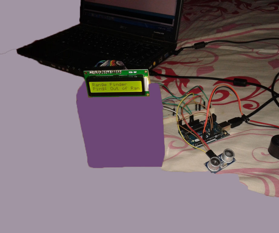 Arduino Distance Display and Alarm