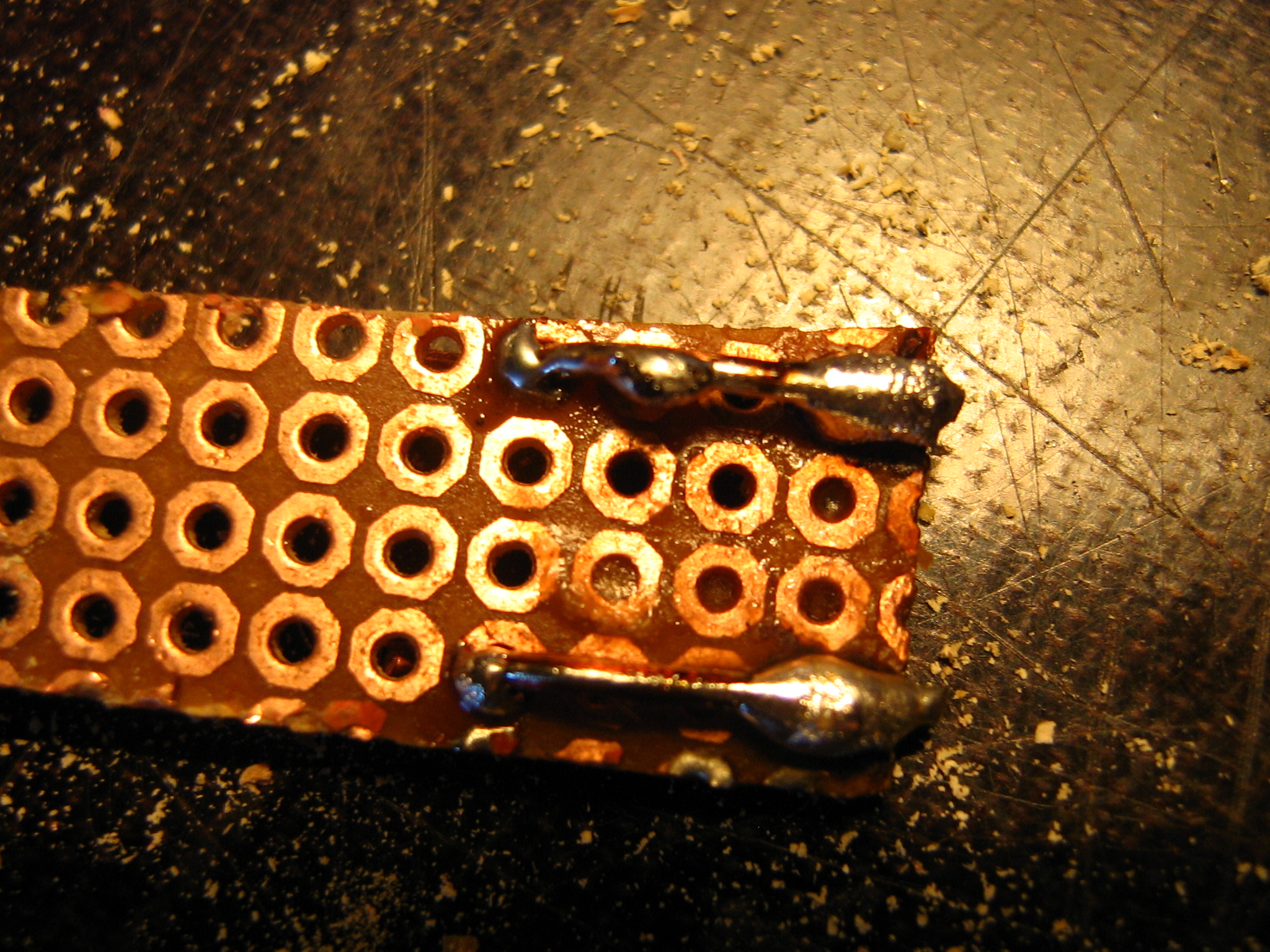 Home made usb from stripboard