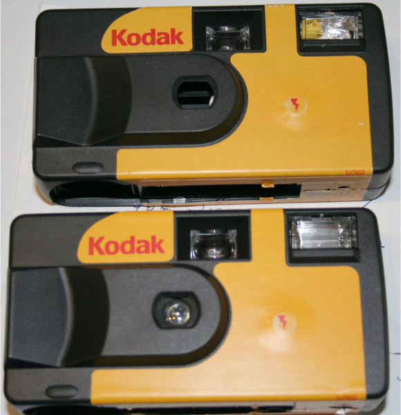 Create a Joule Thief LED Torch or Nightlight by Recycling a Kodak Disposable Camera.