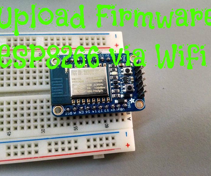 Upload Firmware ESP8266 Via WiFi