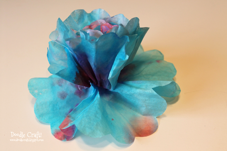 coffee filter flowers rosettes tutorial easy diy bouquet valentine's day mother's gift wreath coloring dying paper (13).JPG