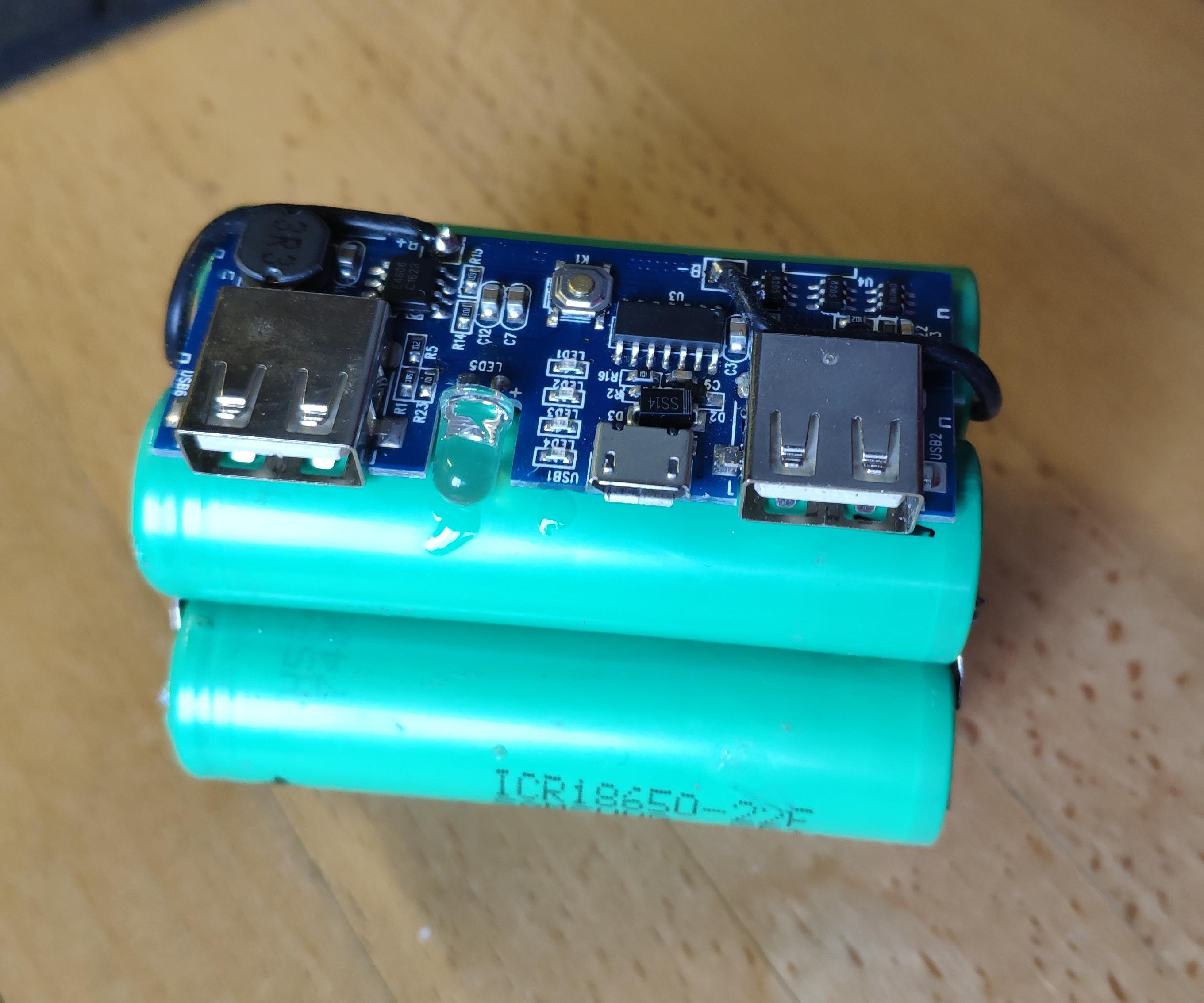 Powerbank From 18650 (50Wh)